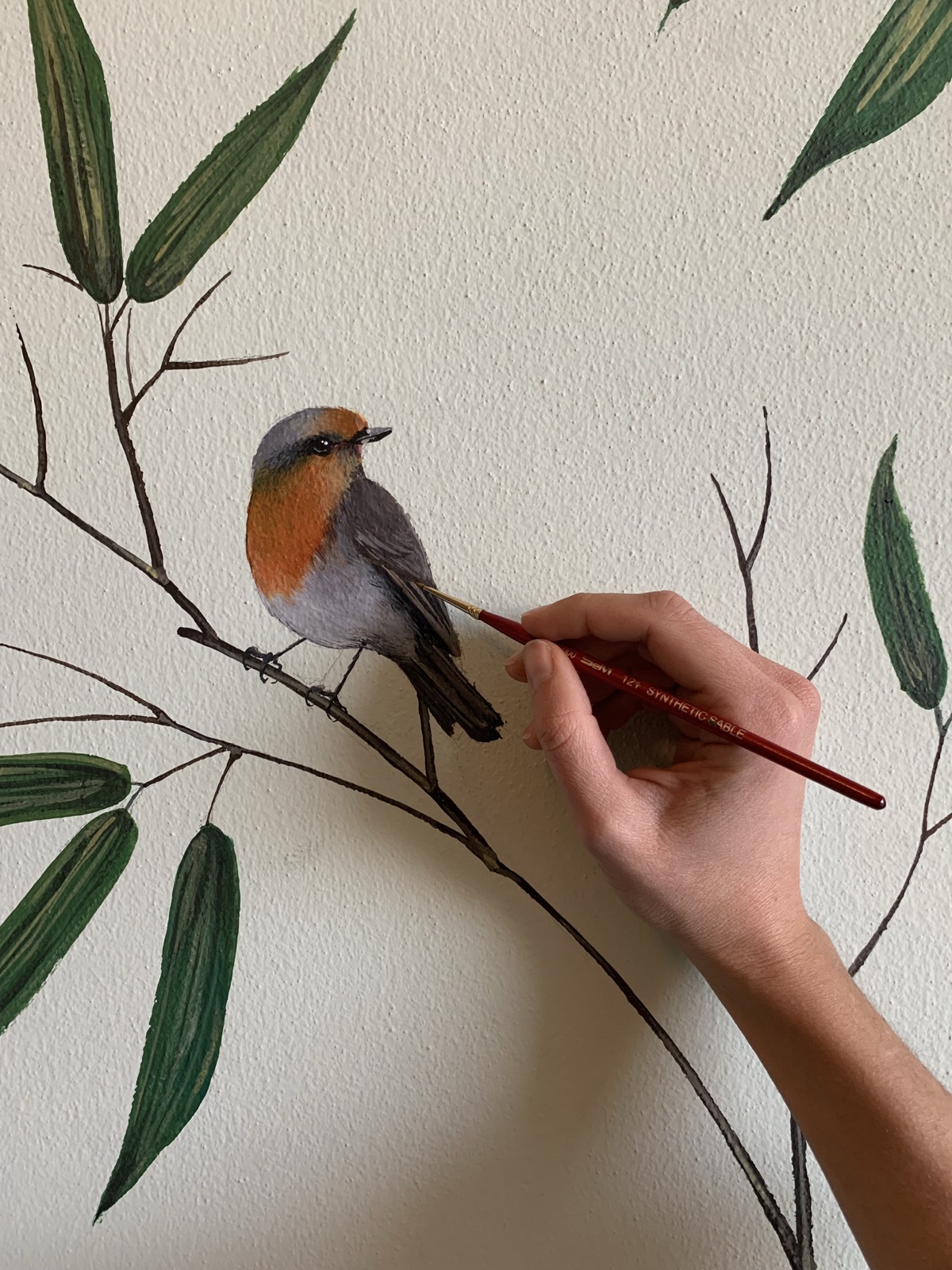 Pittura murale di Prisca Milanese