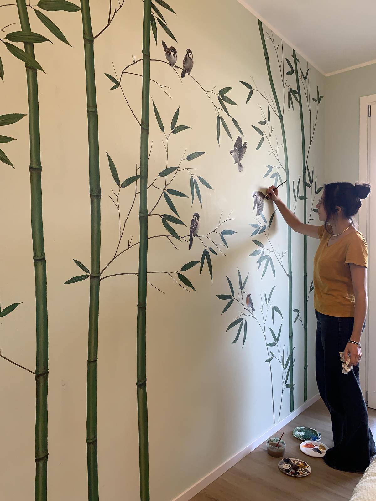 Pittura murale di Prisca Milanese